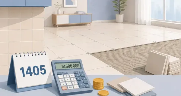 قیمت کاشی‌کاری و نصب سرامیک در سال ۱۴۰۵