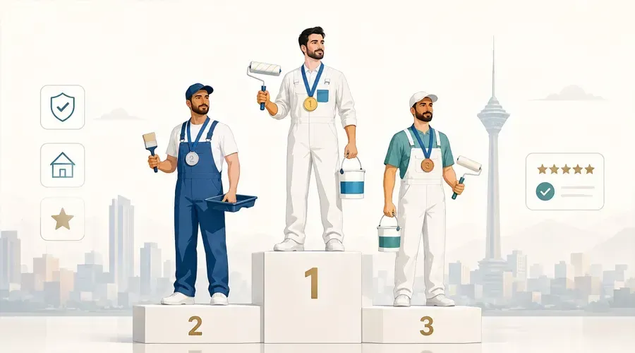 بهترین نقاش ساختمان در تهران