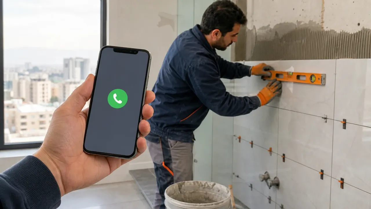 شماره تلفن کاشی کار در تهران